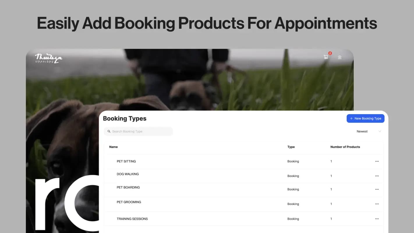 Ucraft Next Bookings