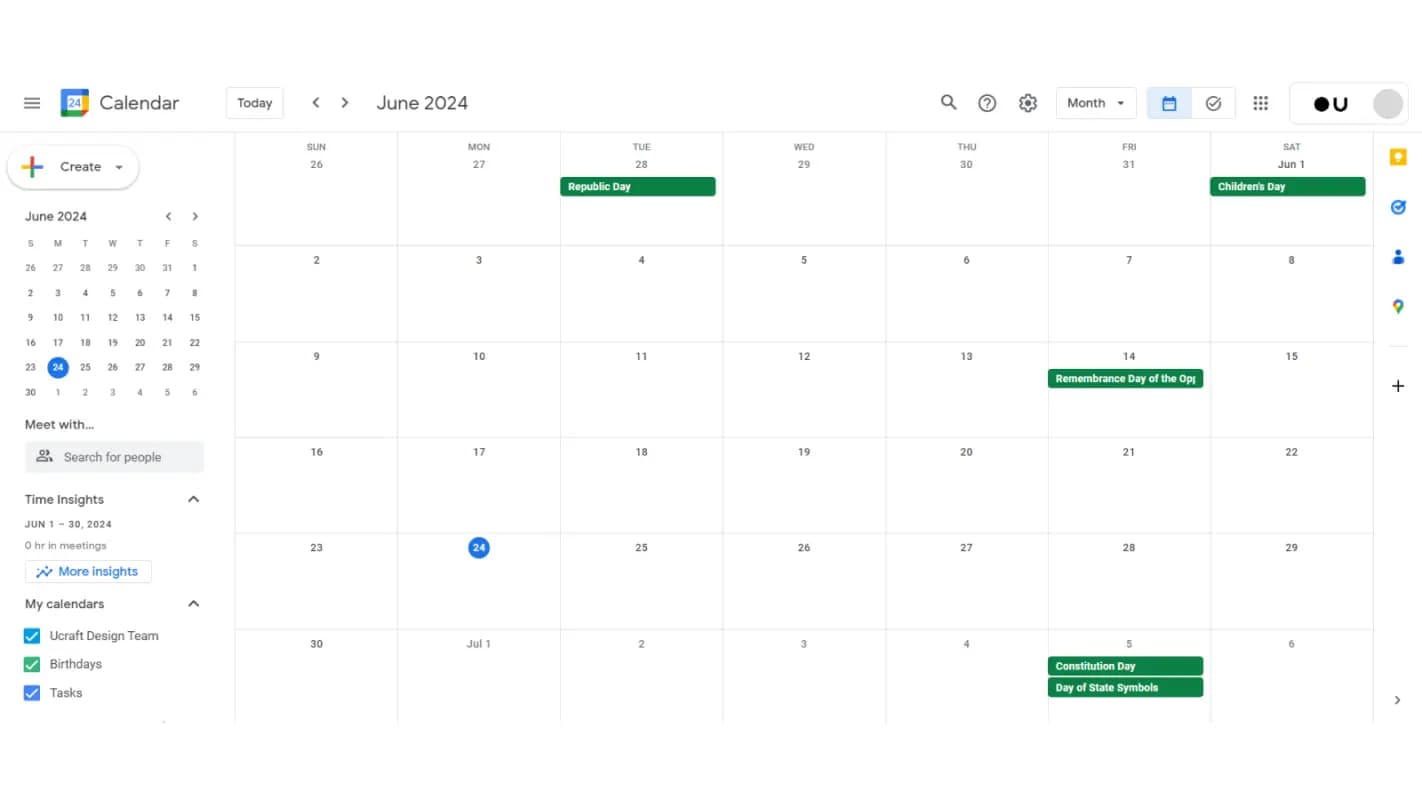 Google Calendar